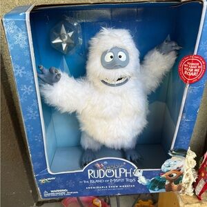 Vintage 2001 Playing Mantis Christmas Rudolph 17"‎ Abominable Snow Monster